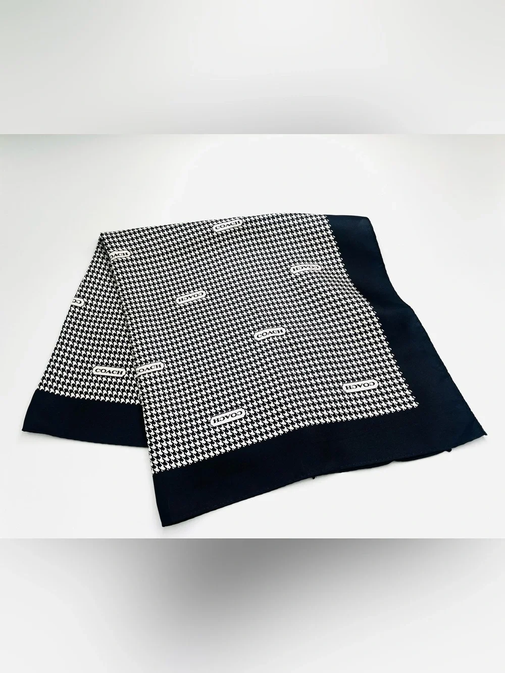 Coach Houndstooth Scarf